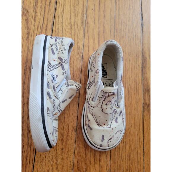 Size 7 Toddler Harry Potter Vans Michief Managed Slip On - Picture 6 of 10